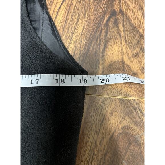 Bob Mackie Vintage Wearable Art Faux Fur Embroidered Vest Pockets Black - Picture 6 of 7